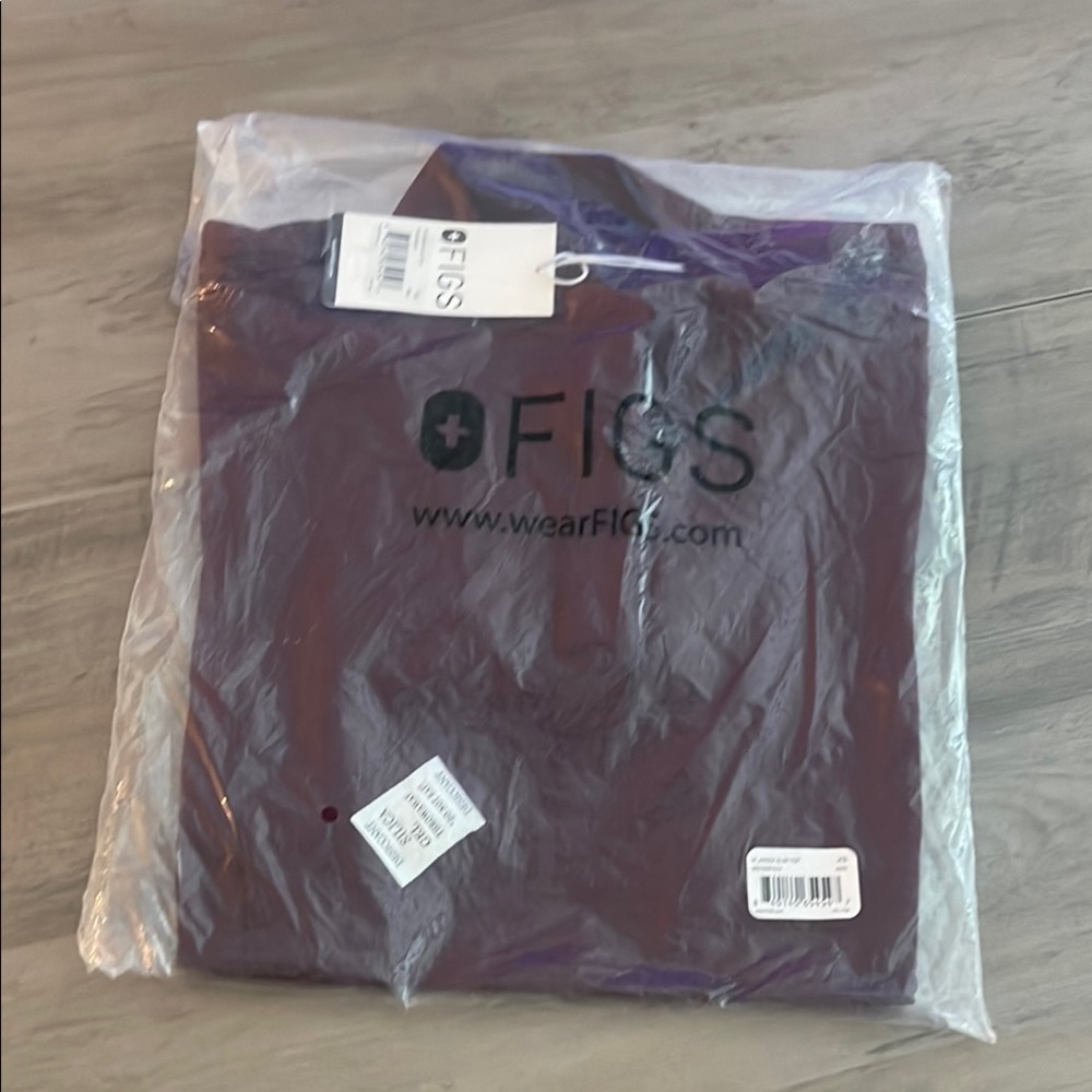 Figs Rich Purple Medical Scrub Top